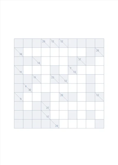 Kakuro Grid